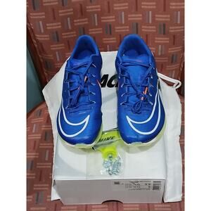 New Men's 5 Wonen's 6.5 Nike Air Zoom Maxfly Spikes Track Shoes Blue DH5359-400